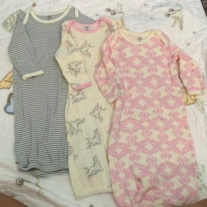 3-Pack Baby Nightgowns